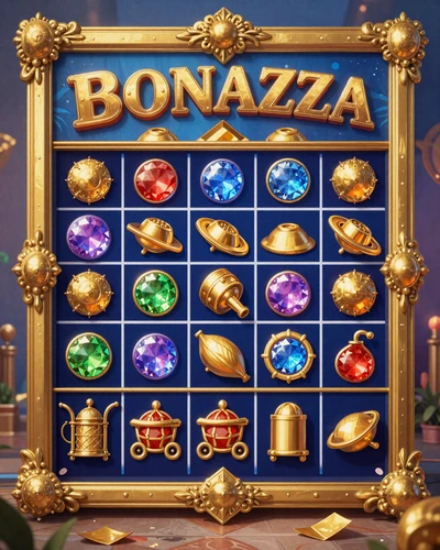 Bonanza Megaways Slot mit Goldminen-Thema und Edelsteinen