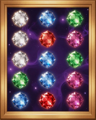 Starburst NetEnt Slot mit leuchtenden Edelsteinen vor kosmischem Hintergrund