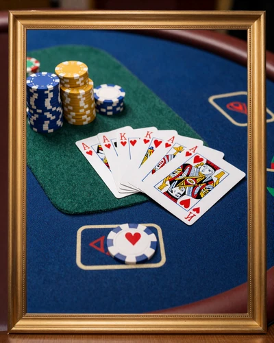 Casino Hold'em Pragmatic Play Pokertisch mit Royal Flush